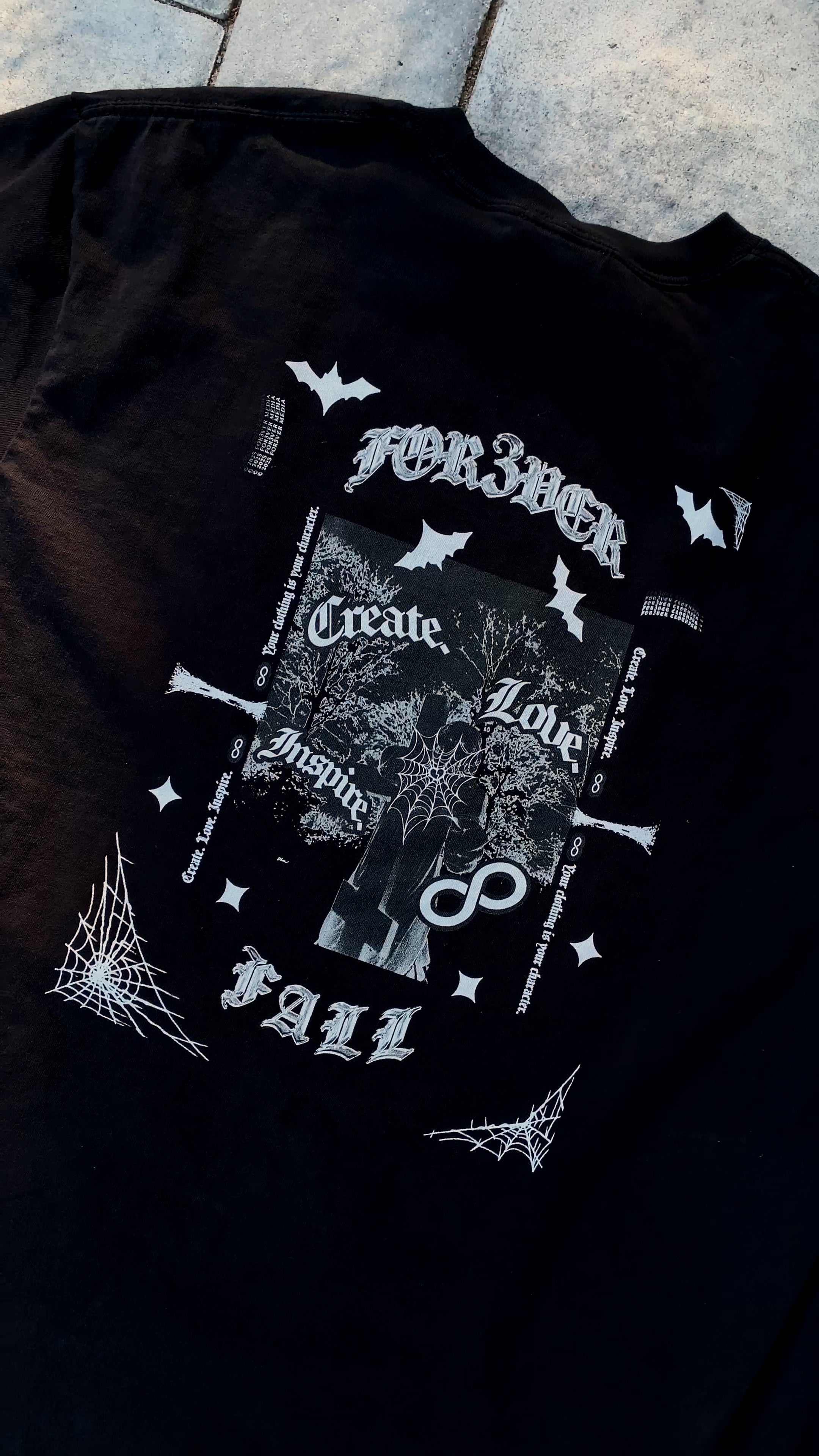 FOR3VER FALL Black Premium T-Shirt